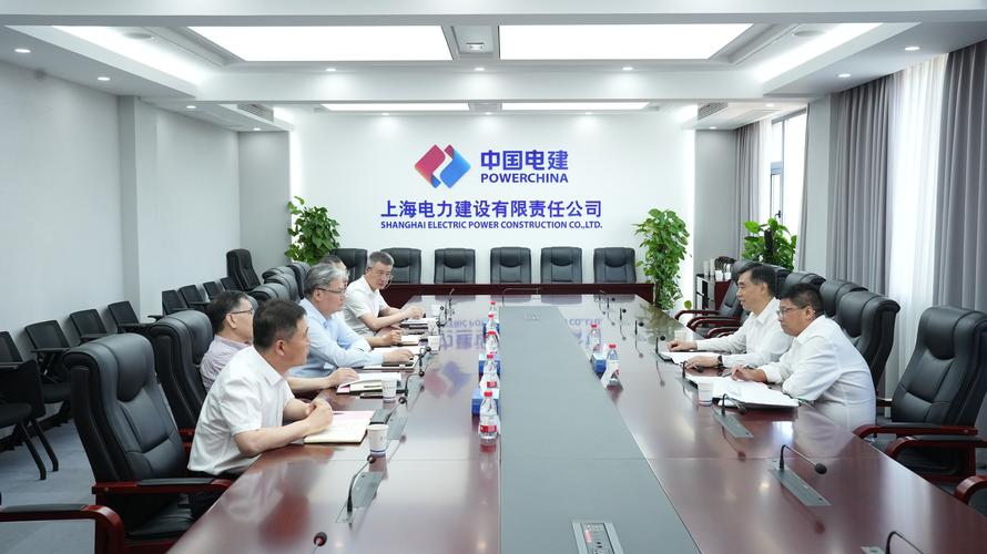 深化合作 共谋发展 张建文与上海电建公司举行工作会谈